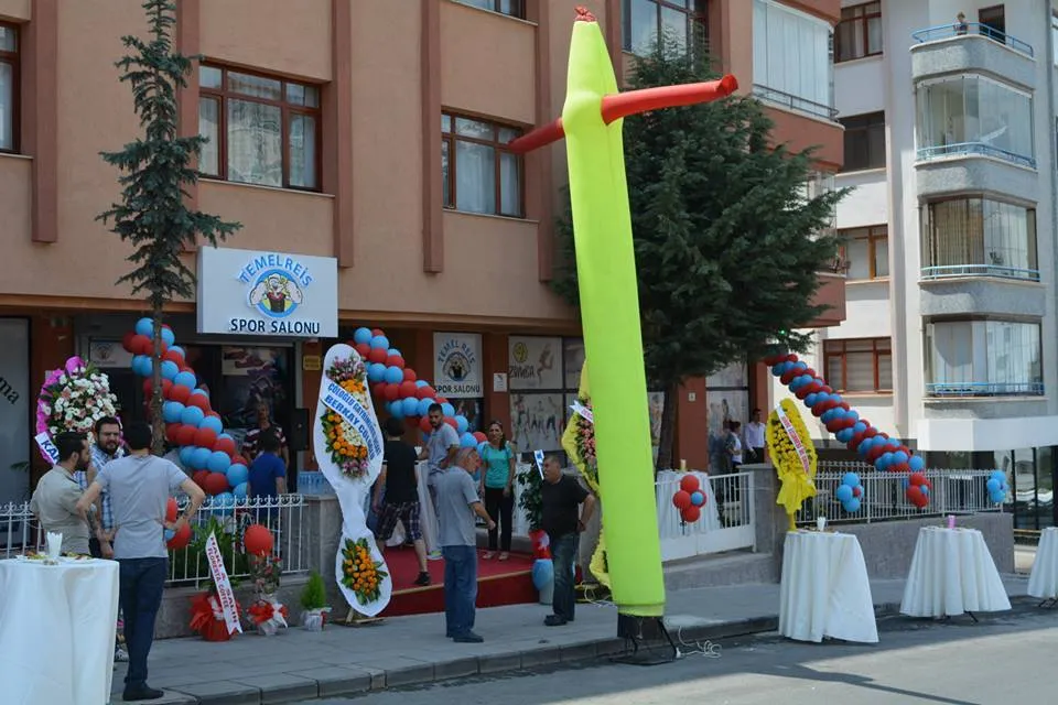 İzmir kurumsal açılış için balon kemer