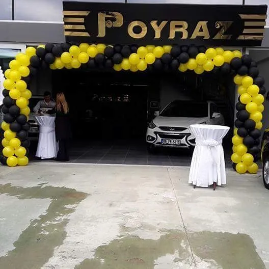 Ankara Yenimahalle açık alan nişan için balon organizasyonu